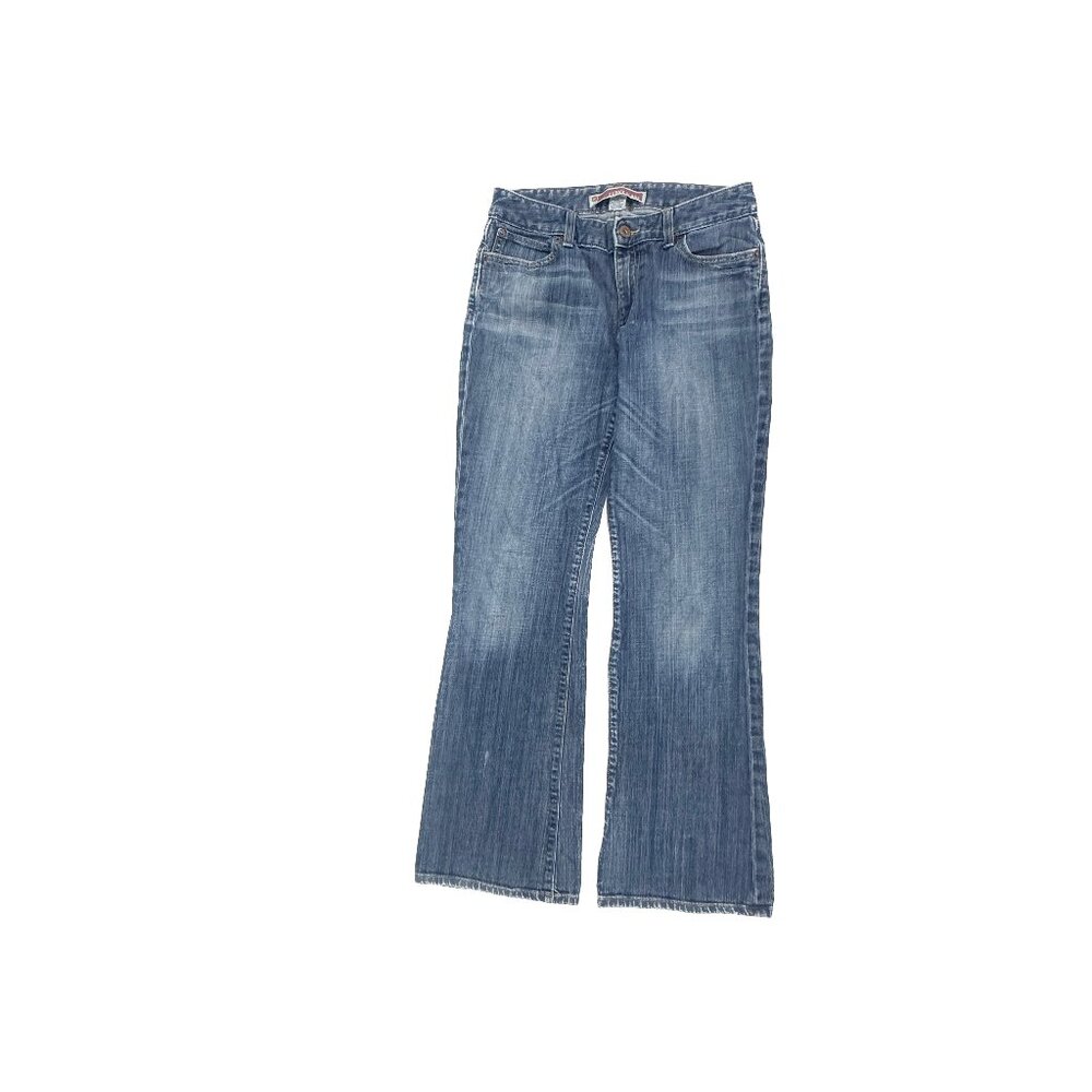 Gap Curvy‎ Flare Women's size 8 Dark Wash Blue Denim jeans
